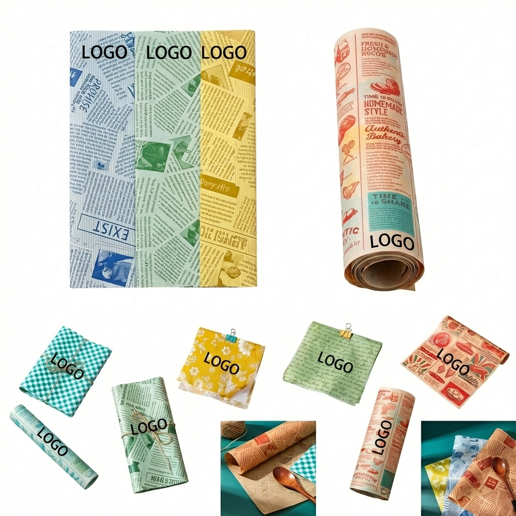 Customizable 12x12 Food Grade Deli Paper for Wrapping & Presentation