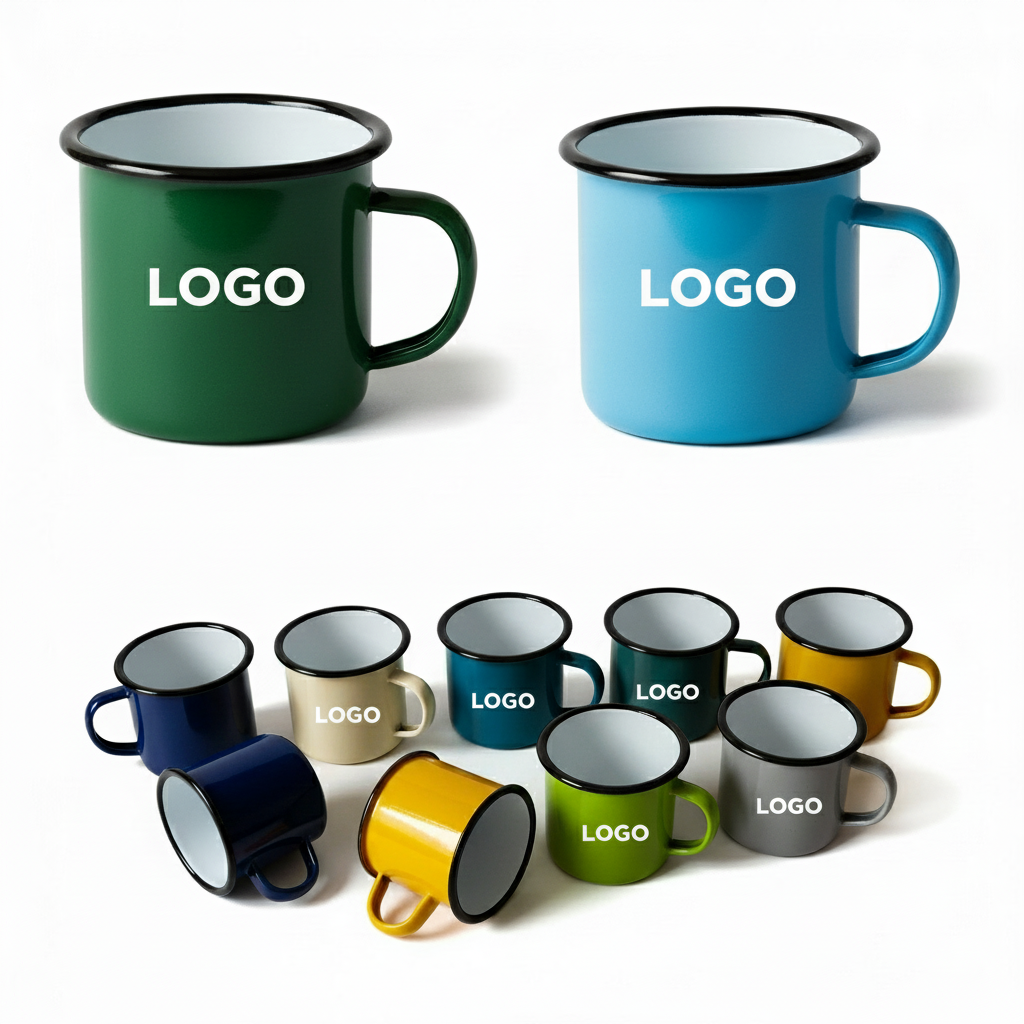 Speckled Enamel Camping Mug Set - 12oz