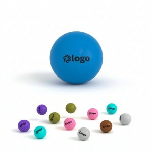 Custom Logo Stress Ball for Office & Gifts - 2.4 Inch PU Hand Strengthener