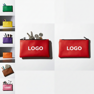 Multicolor Zippered Pouch for Essentials